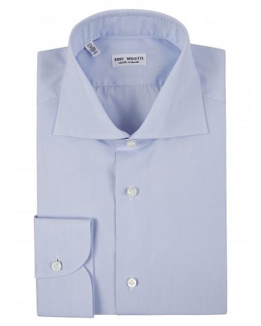 CAMICIA COLLO FRANCESE - AZZURRO