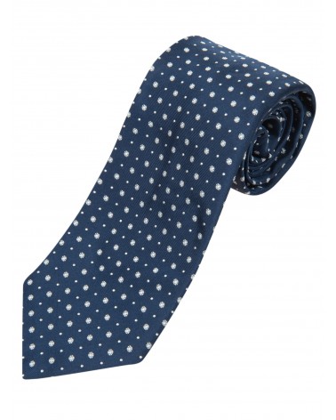 CRAVATTA - FANTASIA MICRO FIORE JACQUARD