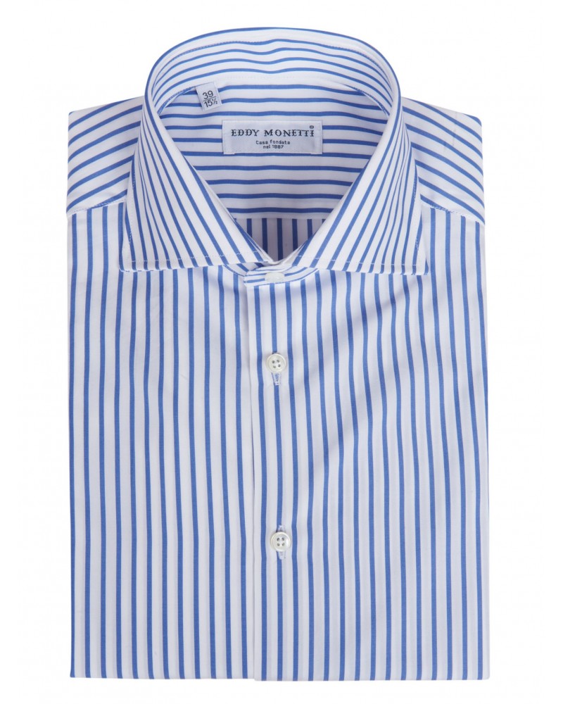 CAMICIA BASTONCINO CON COLLO FRANCESE